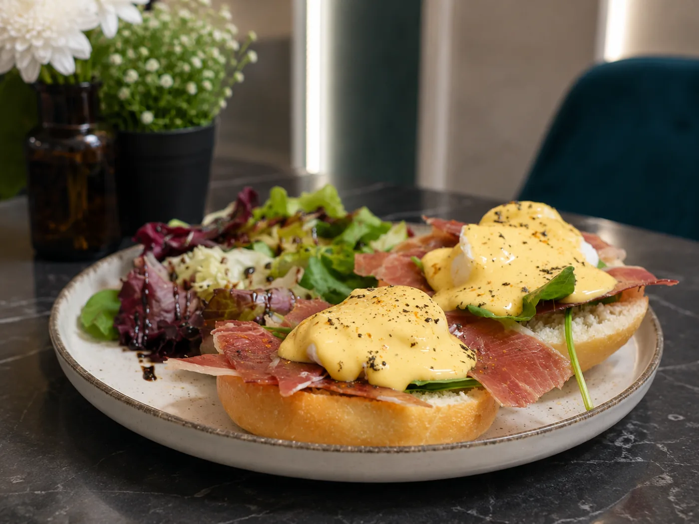 Iberico Benedict XO